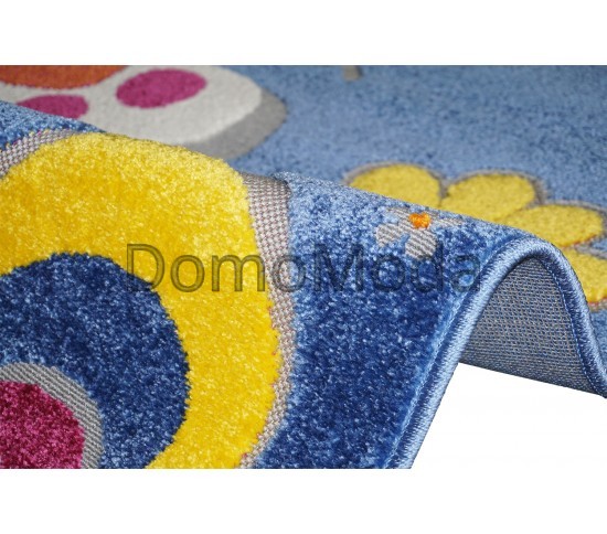 Детский ковер КИНДЕР МИКС 52970 blue Купить в интернет магазине ДомоМода фото 3 Детский ковер КИНДЕР МИКС 52970 blue - высокое качество по лучшей цене в Украине изображение 3.